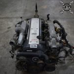 موتور و گیربکس تویوتا مدل (TOYOTA 1JZ-GTE VVTI Turbo JZX100 2.5L 24v (5 SPEED R154 TRANSMISSION