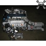 موتور و گیربکس تویوتا مدل (TOYOTA ARISTO JZS161 2JZ-GTE VVTi 3.0L 24v (W58 TRANSMISSION - Image 9