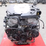 موتور و گیربکس نیسان مدل NISSAN JDM VQ35DE 3.5L G35 V6 24v 6 Speed Manual Transmission