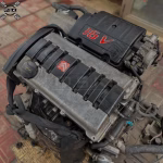 موتور و گیربکس کامل پژو 106 TU5 مدل Peugeot 1.6 16v TU5J4 NFX