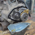 موتور و گیربکس کامل پژو 106 TU5 مدل Peugeot 1.6 16v TU5J4 NFX - Image 4